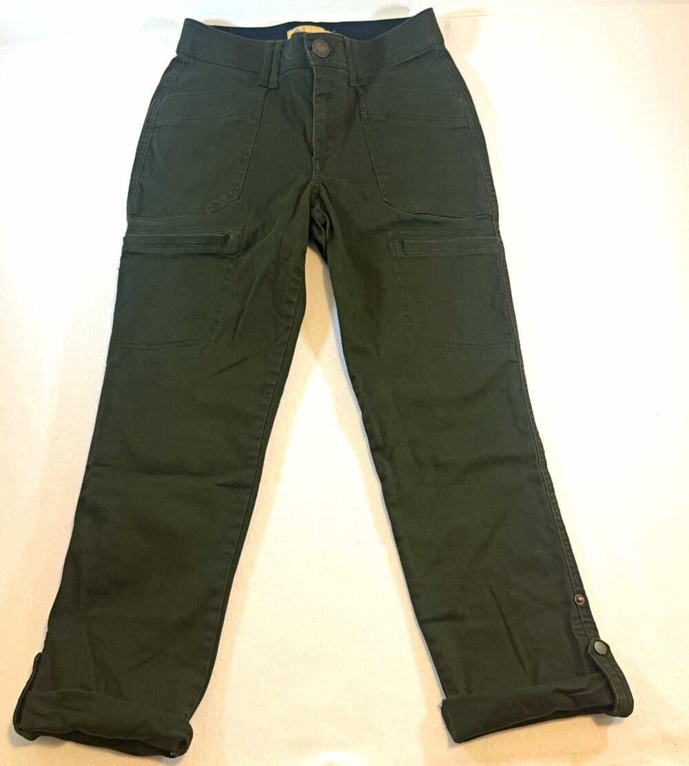 Democracy Olive Green Ab Technology Utility Cargo Pants Size 4